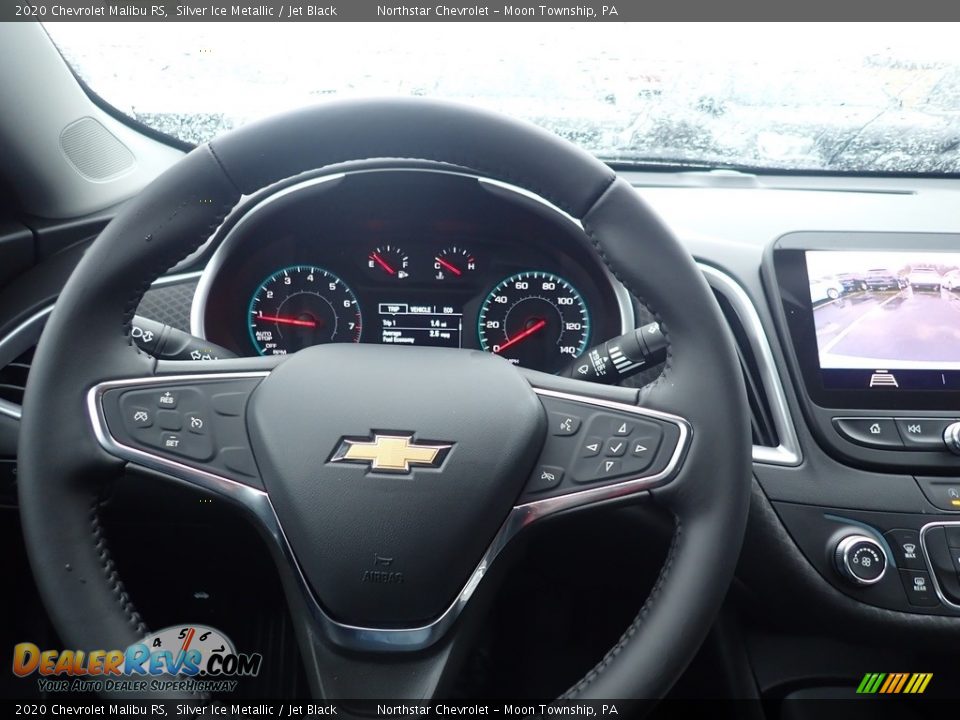 2020 Chevrolet Malibu RS Silver Ice Metallic / Jet Black Photo #20