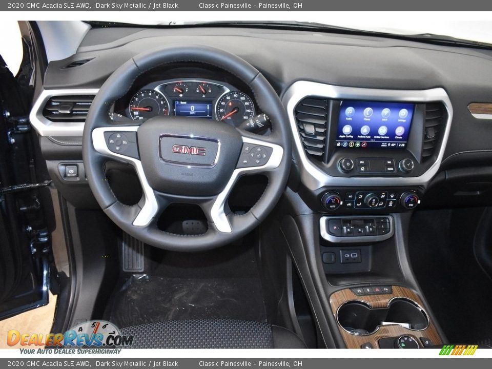 2020 GMC Acadia SLE AWD Dark Sky Metallic / Jet Black Photo #5