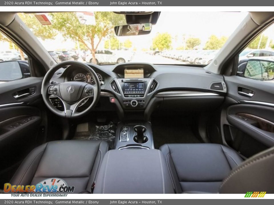 2020 Acura RDX Technology Gunmetal Metallic / Ebony Photo #9