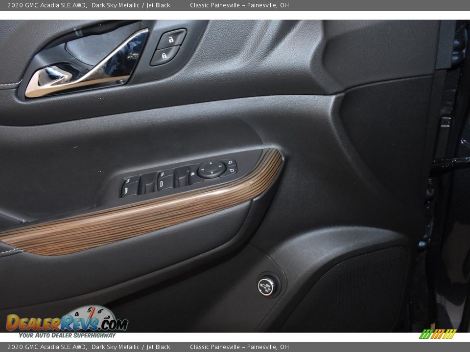 2020 GMC Acadia SLE AWD Dark Sky Metallic / Jet Black Photo #6