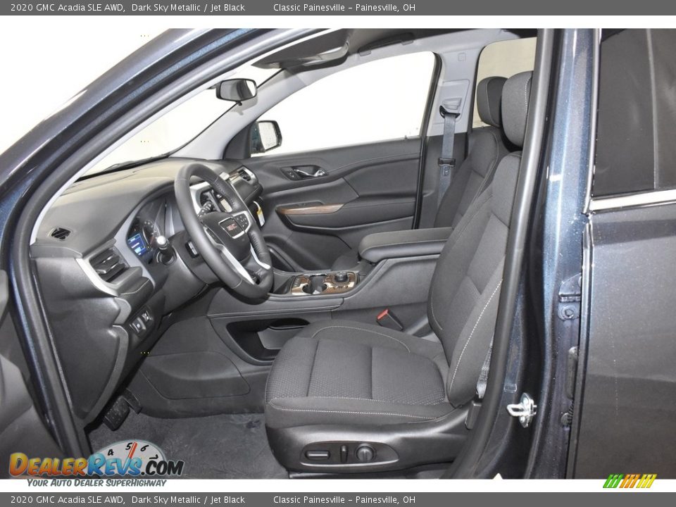 2020 GMC Acadia SLE AWD Dark Sky Metallic / Jet Black Photo #7