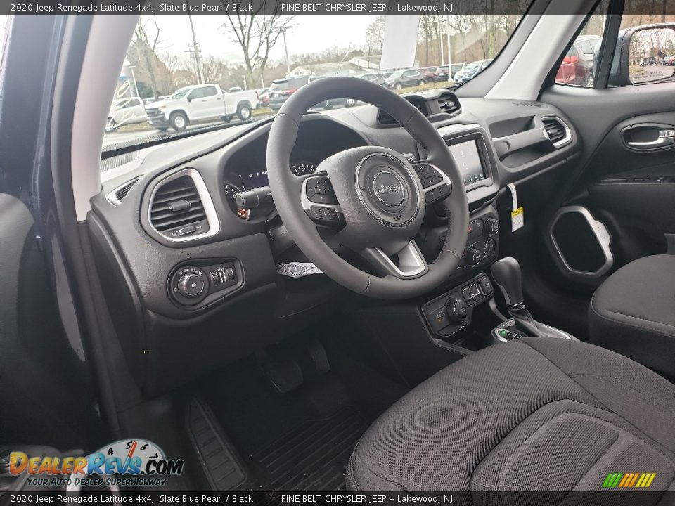 2020 Jeep Renegade Latitude 4x4 Slate Blue Pearl / Black Photo #7