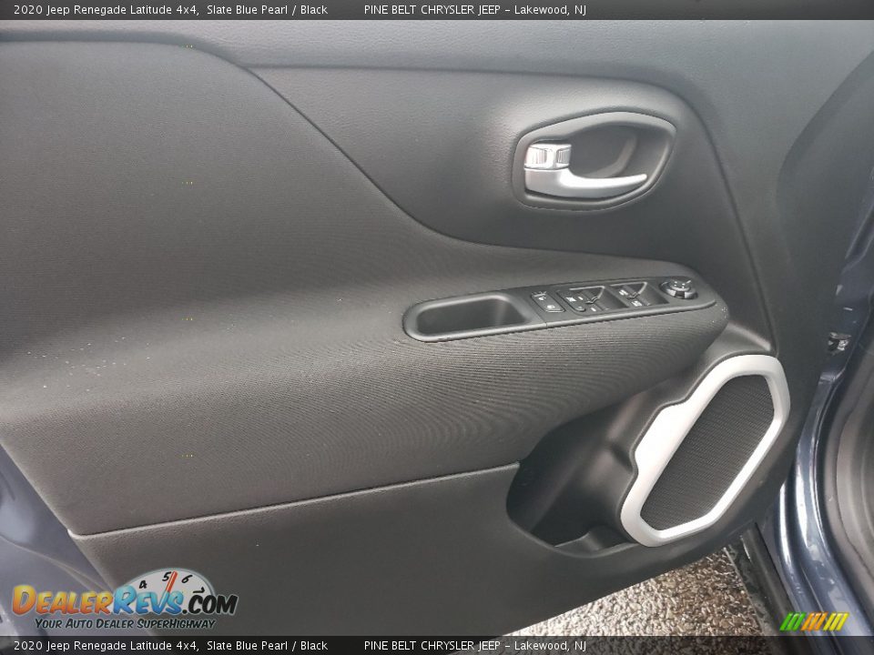 2020 Jeep Renegade Latitude 4x4 Slate Blue Pearl / Black Photo #8