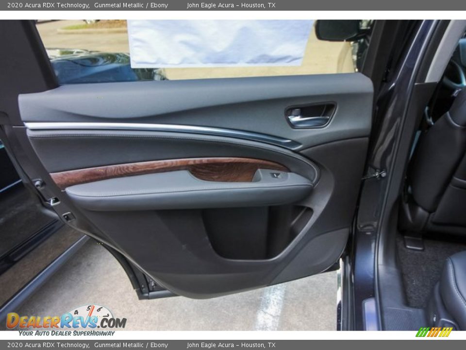 2020 Acura RDX Technology Gunmetal Metallic / Ebony Photo #18