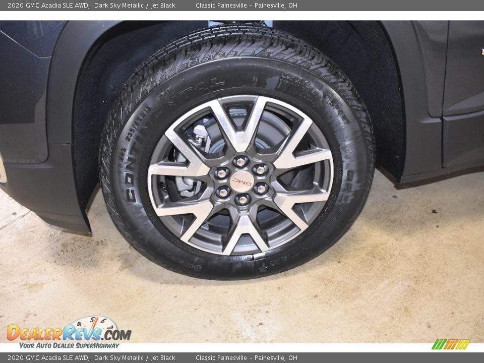 2020 GMC Acadia SLE AWD Dark Sky Metallic / Jet Black Photo #13