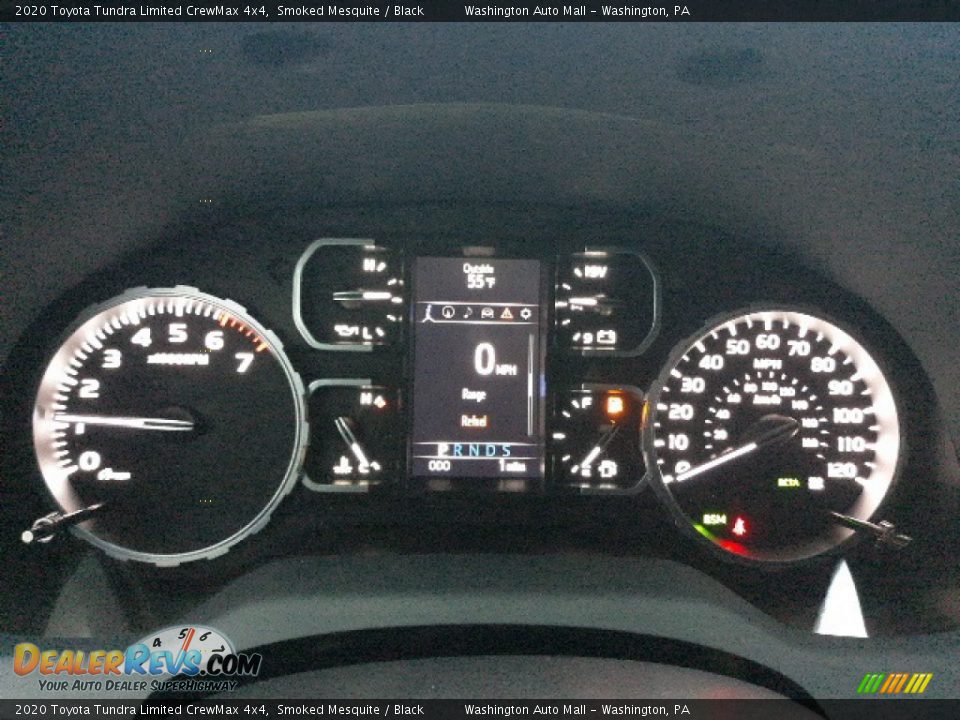 2020 Toyota Tundra Limited CrewMax 4x4 Smoked Mesquite / Black Photo #21