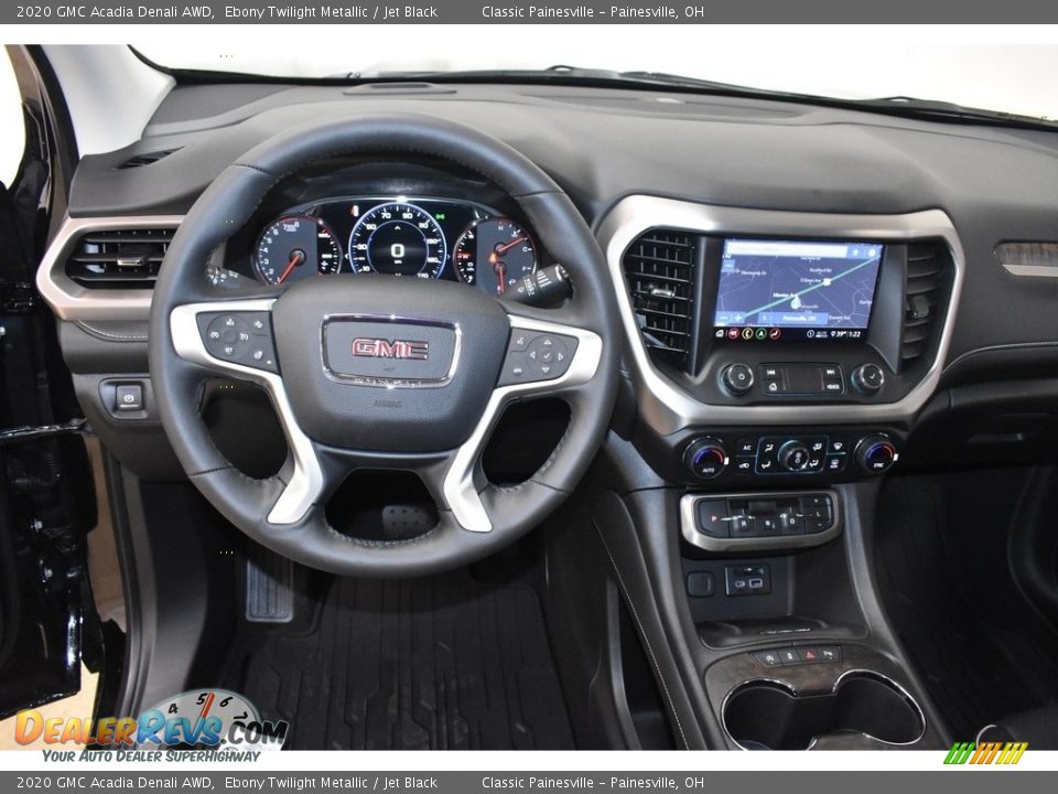 2020 GMC Acadia Denali AWD Ebony Twilight Metallic / Jet Black Photo #6