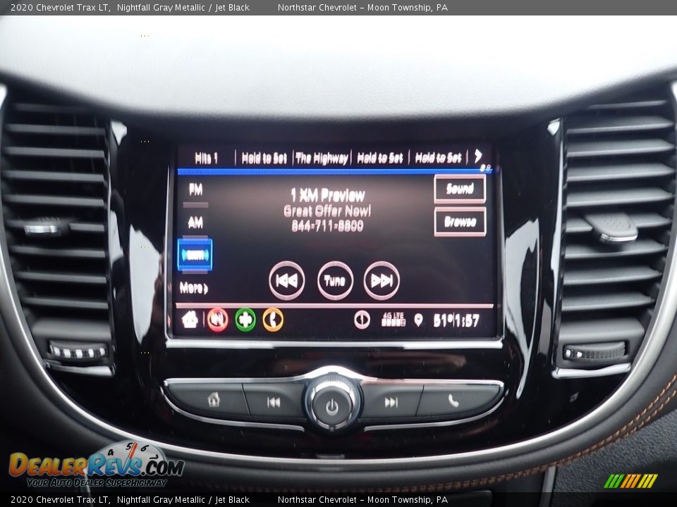 2020 Chevrolet Trax LT Nightfall Gray Metallic / Jet Black Photo #17