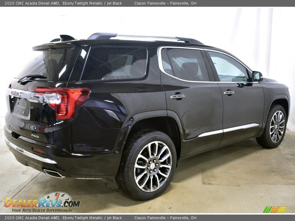 2020 GMC Acadia Denali AWD Ebony Twilight Metallic / Jet Black Photo #12