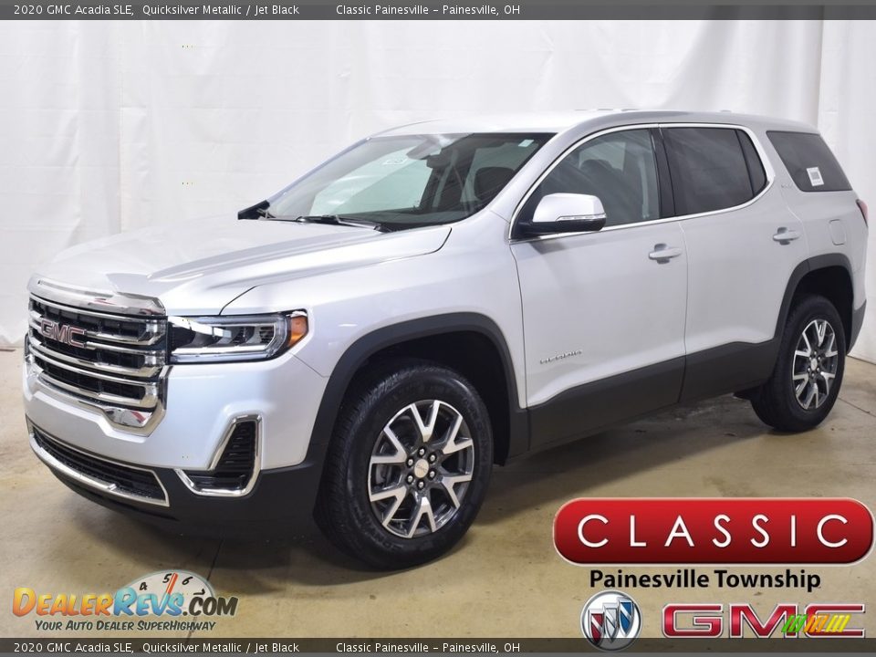 2020 GMC Acadia SLE Quicksilver Metallic / Jet Black Photo #1