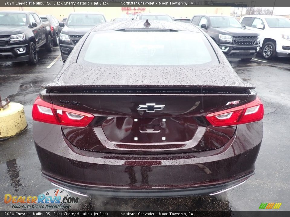 2020 Chevrolet Malibu RS Black Cherry Metallic / Jet Black Photo #3