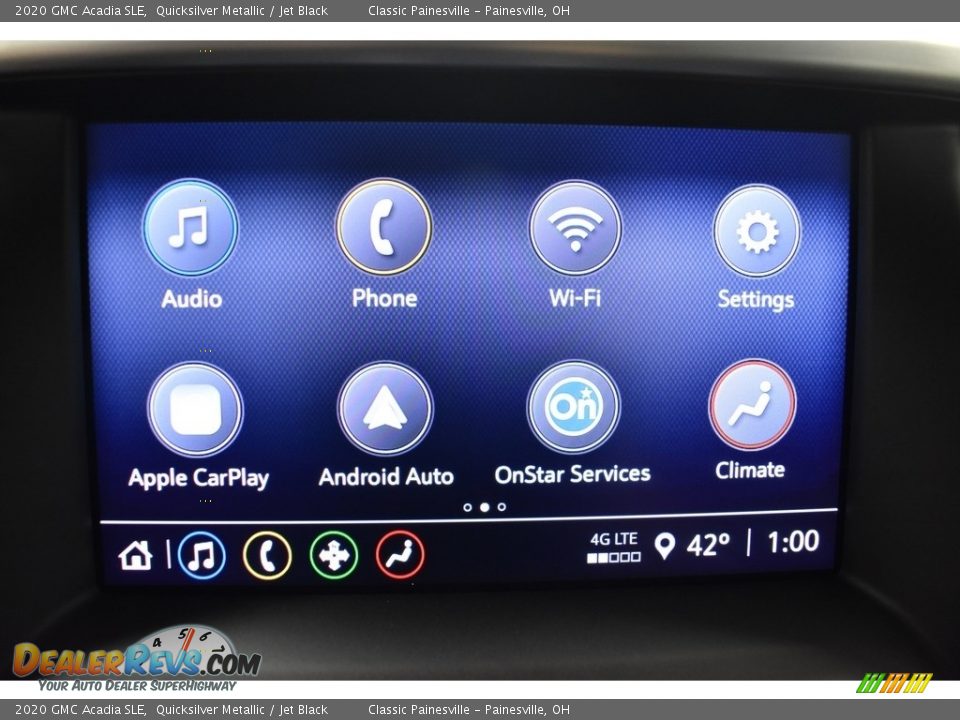 2020 GMC Acadia SLE Quicksilver Metallic / Jet Black Photo #2