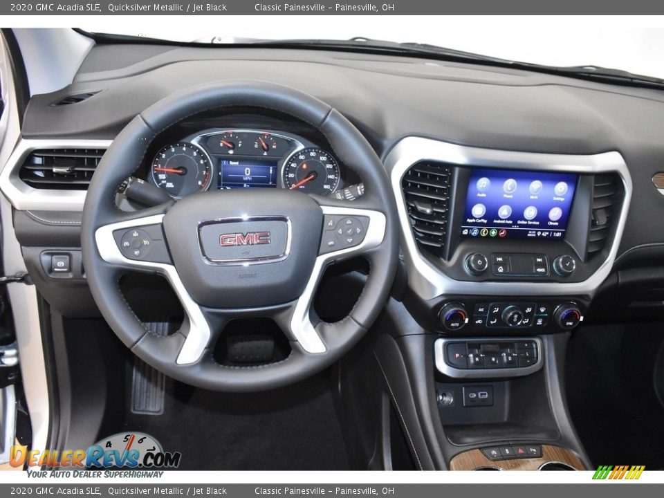2020 GMC Acadia SLE Quicksilver Metallic / Jet Black Photo #4