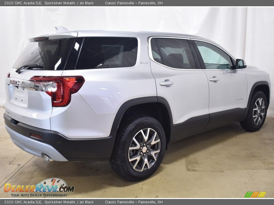 2020 GMC Acadia SLE Quicksilver Metallic / Jet Black Photo #8