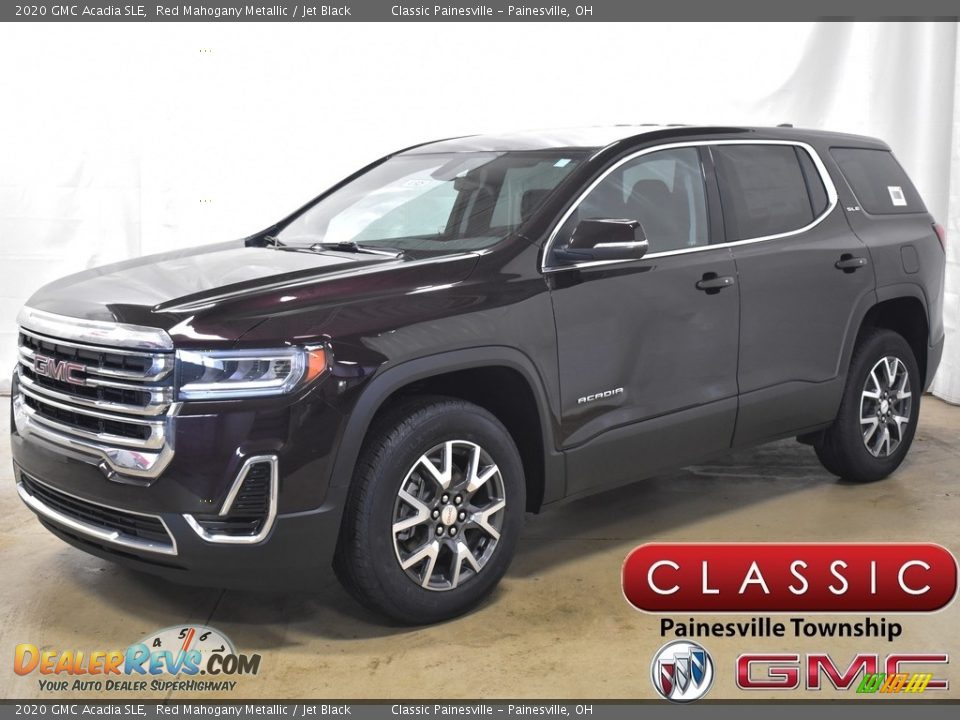 2020 GMC Acadia SLE Red Mahogany Metallic / Jet Black Photo #1