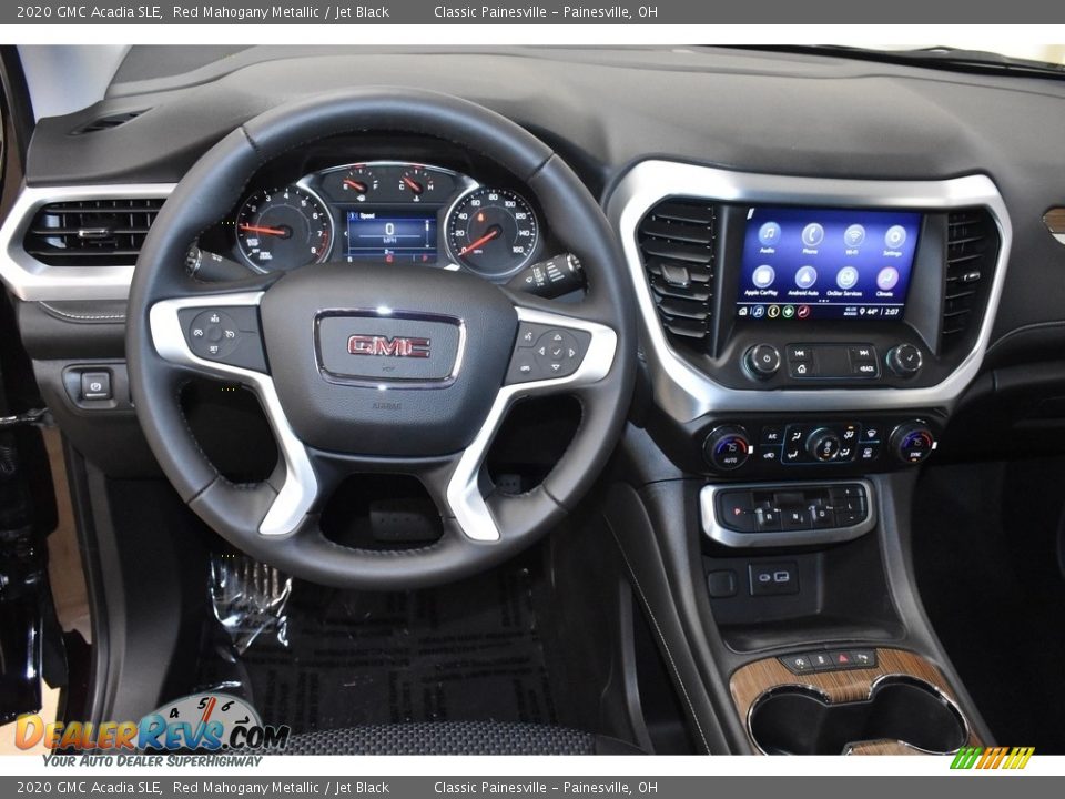 2020 GMC Acadia SLE Red Mahogany Metallic / Jet Black Photo #3