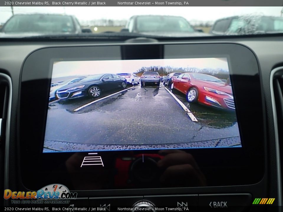 2020 Chevrolet Malibu RS Black Cherry Metallic / Jet Black Photo #16