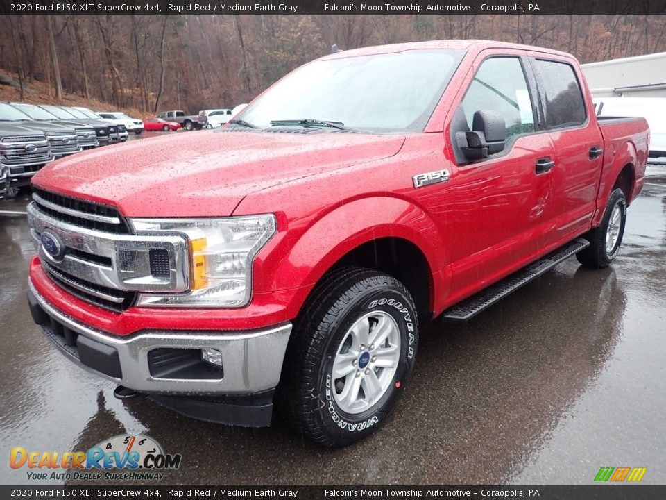 Front 3/4 View of 2020 Ford F150 XLT SuperCrew 4x4 Photo #5