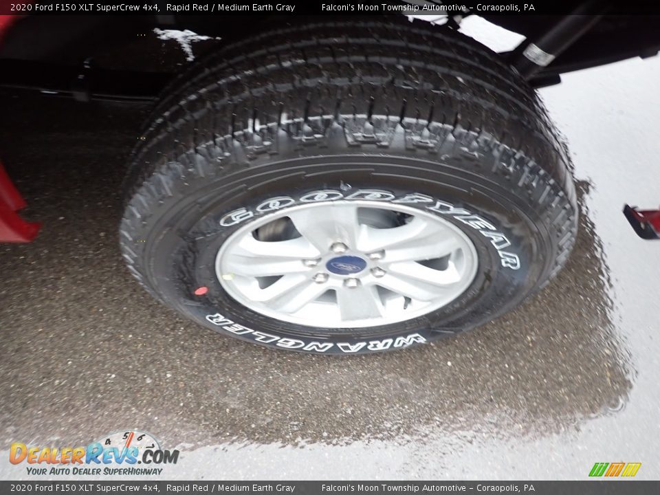2020 Ford F150 XLT SuperCrew 4x4 Rapid Red / Medium Earth Gray Photo #7