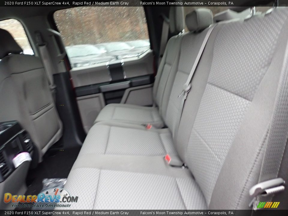 2020 Ford F150 XLT SuperCrew 4x4 Rapid Red / Medium Earth Gray Photo #8