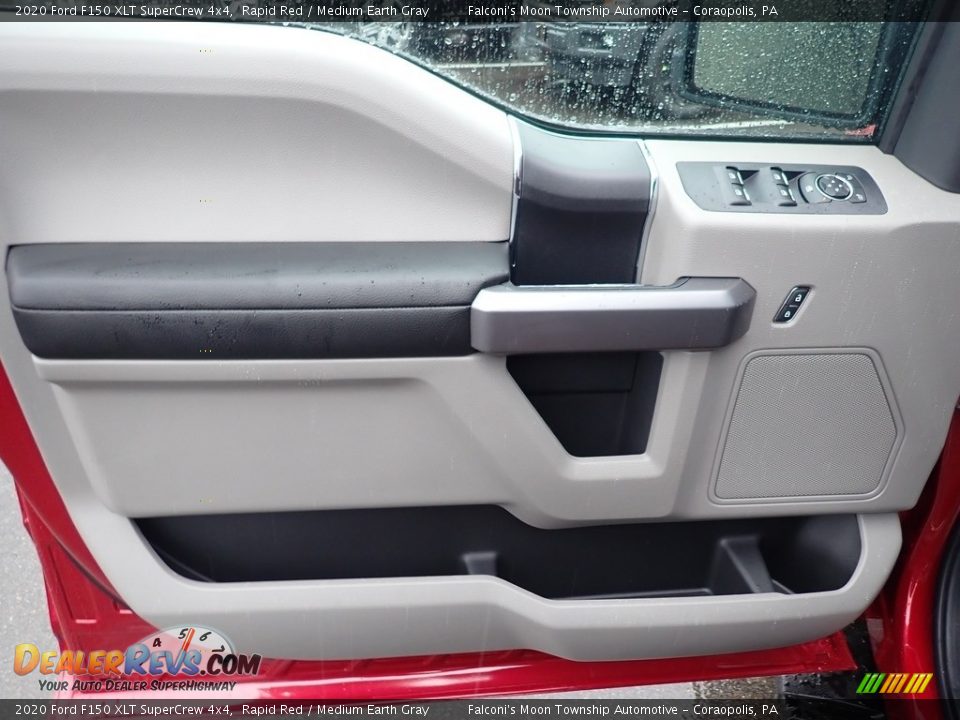 2020 Ford F150 XLT SuperCrew 4x4 Rapid Red / Medium Earth Gray Photo #11