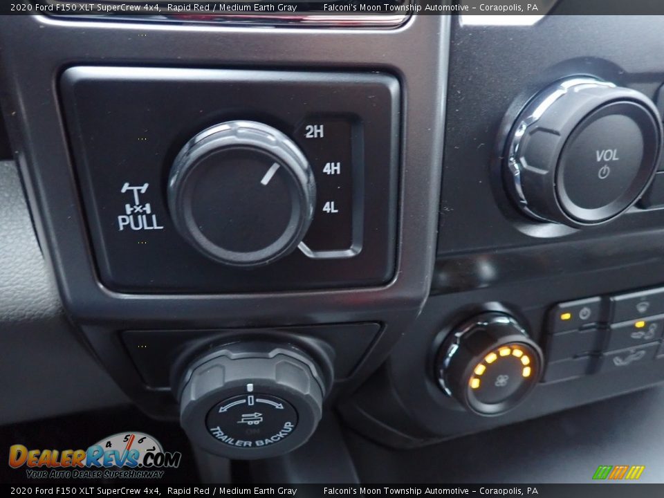 2020 Ford F150 XLT SuperCrew 4x4 Rapid Red / Medium Earth Gray Photo #15