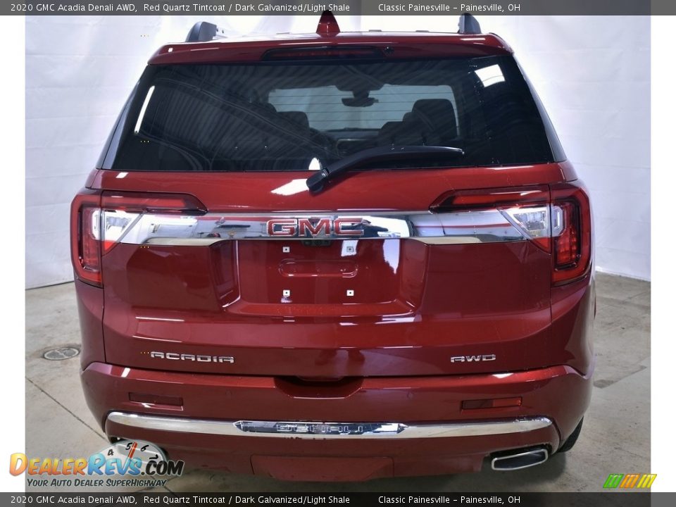 2020 GMC Acadia Denali AWD Red Quartz Tintcoat / Dark Galvanized/Light Shale Photo #13