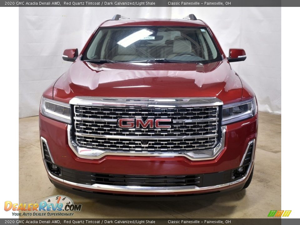 2020 GMC Acadia Denali AWD Red Quartz Tintcoat / Dark Galvanized/Light Shale Photo #14