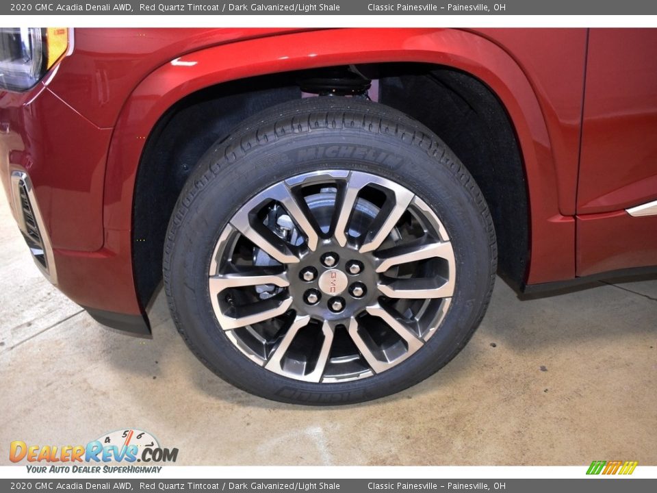 2020 GMC Acadia Denali AWD Red Quartz Tintcoat / Dark Galvanized/Light Shale Photo #15