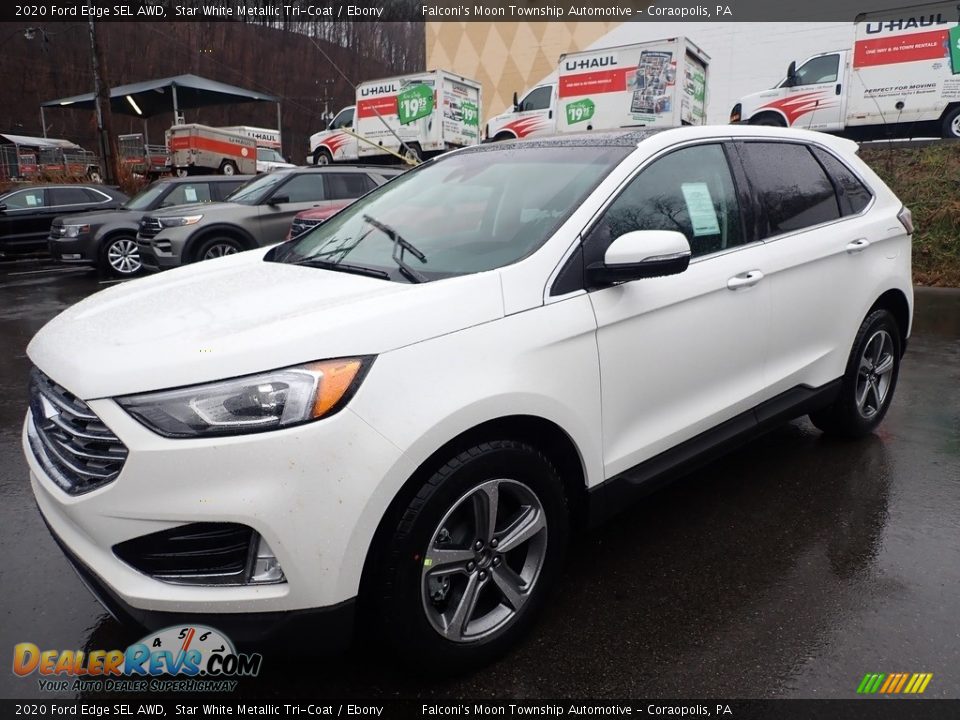 Front 3/4 View of 2020 Ford Edge SEL AWD Photo #5