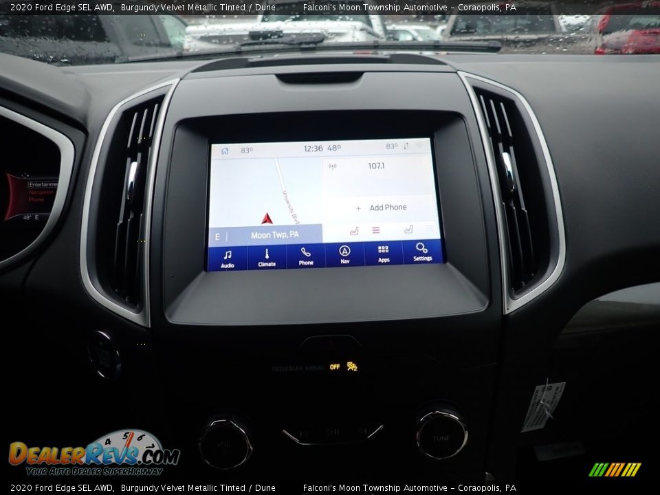 Navigation of 2020 Ford Edge SEL AWD Photo #13
