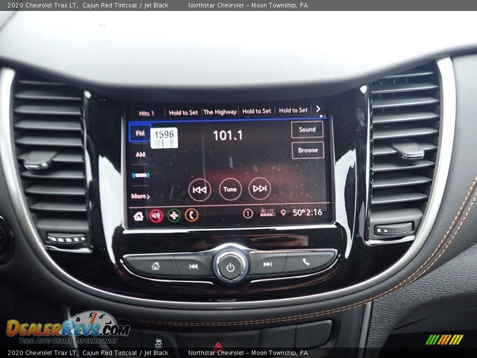 2020 Chevrolet Trax LT Cajun Red Tintcoat / Jet Black Photo #17