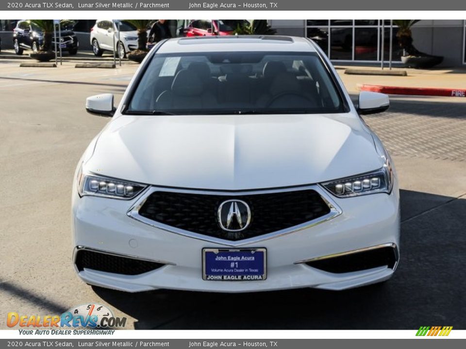 2020 Acura TLX Sedan Lunar Silver Metallic / Parchment Photo #2