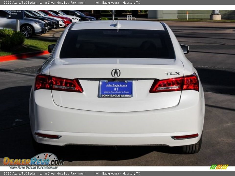 2020 Acura TLX Sedan Lunar Silver Metallic / Parchment Photo #6