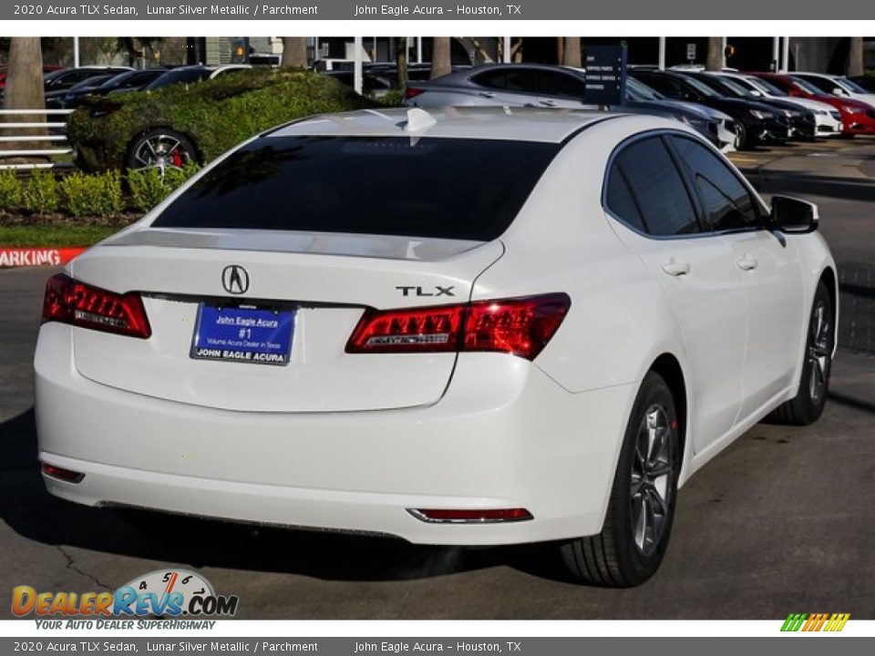 2020 Acura TLX Sedan Lunar Silver Metallic / Parchment Photo #7