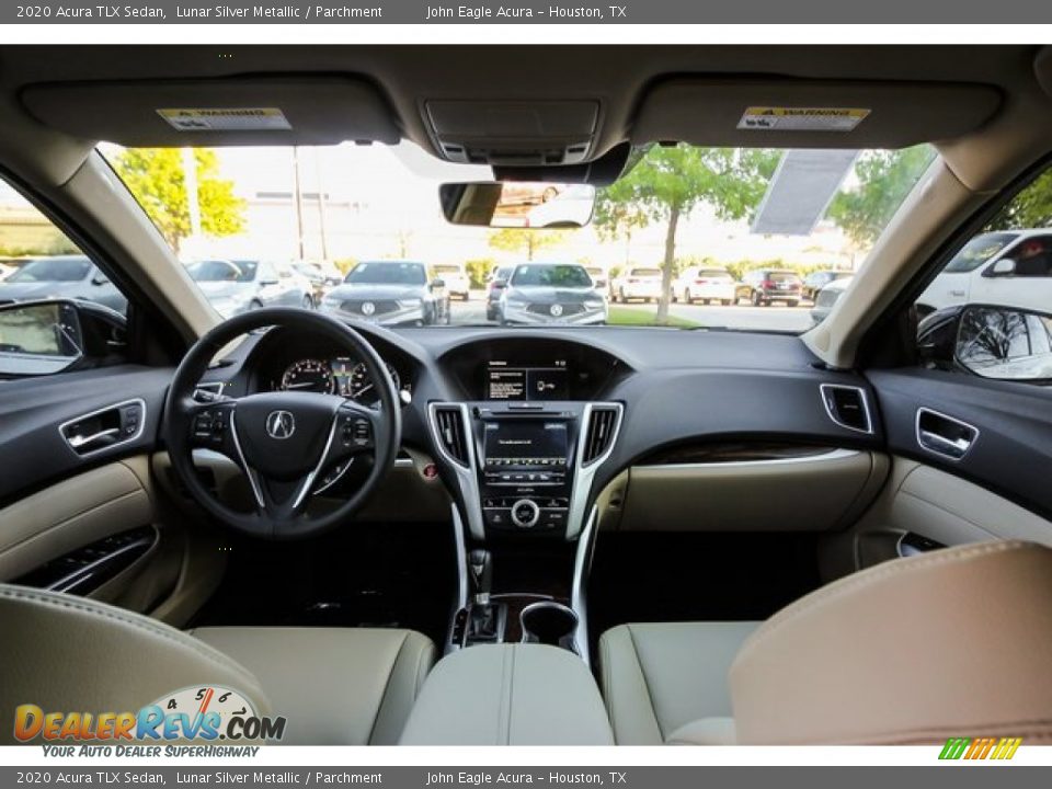 2020 Acura TLX Sedan Lunar Silver Metallic / Parchment Photo #9