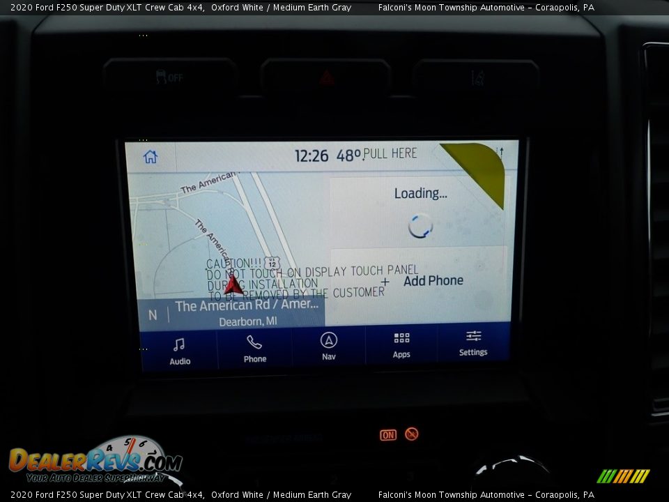 2020 Ford F250 Super Duty XLT Crew Cab 4x4 Oxford White / Medium Earth Gray Photo #14