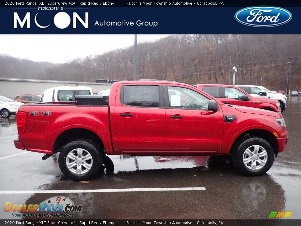 2020 Ford Ranger XLT SuperCrew 4x4 Rapid Red / Ebony Photo #1