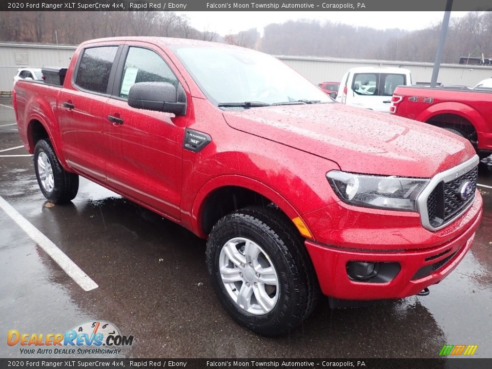 Front 3/4 View of 2020 Ford Ranger XLT SuperCrew 4x4 Photo #3