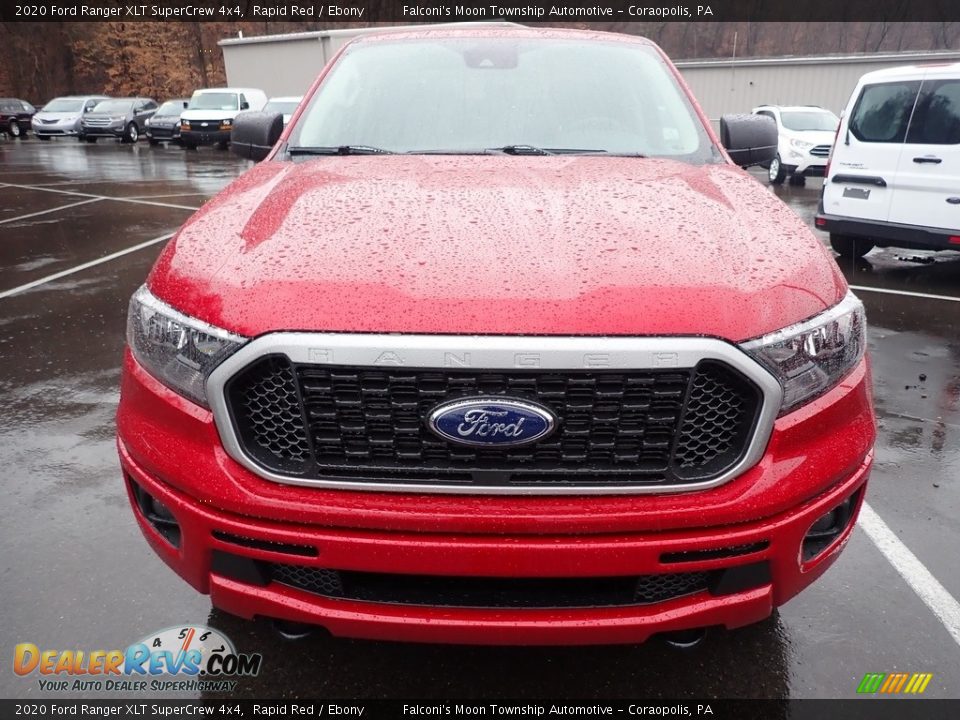 2020 Ford Ranger XLT SuperCrew 4x4 Rapid Red / Ebony Photo #4