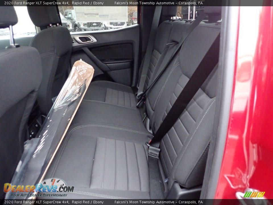 Rear Seat of 2020 Ford Ranger XLT SuperCrew 4x4 Photo #8