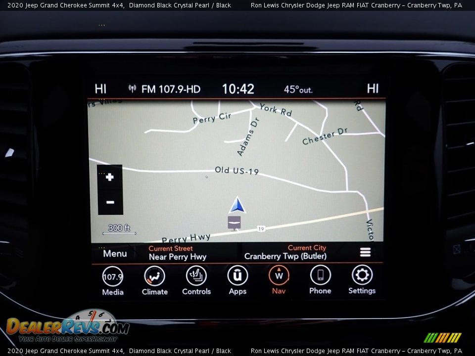 2020 Jeep Grand Cherokee Summit 4x4 Diamond Black Crystal Pearl / Black Photo #18