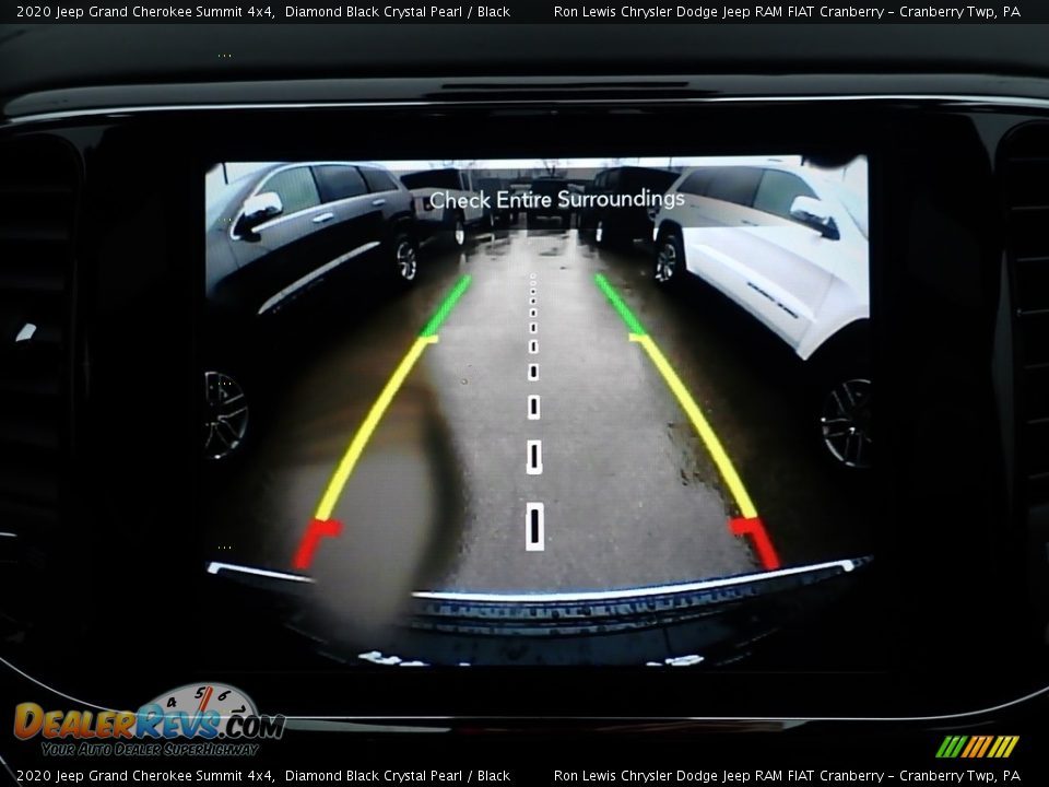 2020 Jeep Grand Cherokee Summit 4x4 Diamond Black Crystal Pearl / Black Photo #19