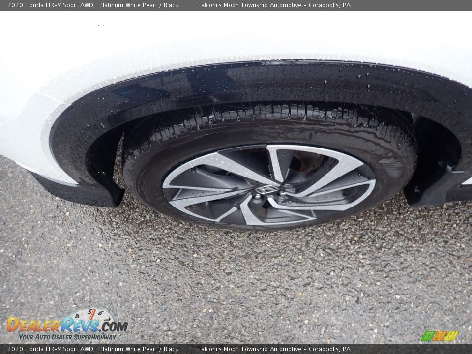 2020 Honda HR-V Sport AWD Platinum White Pearl / Black Photo #8