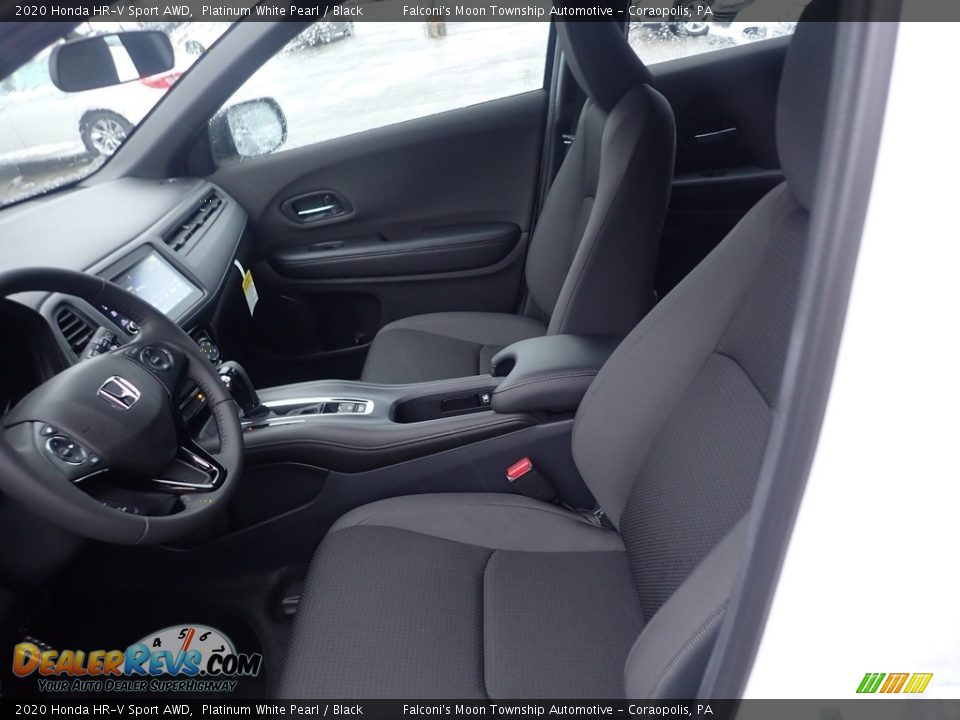 2020 Honda HR-V Sport AWD Platinum White Pearl / Black Photo #9