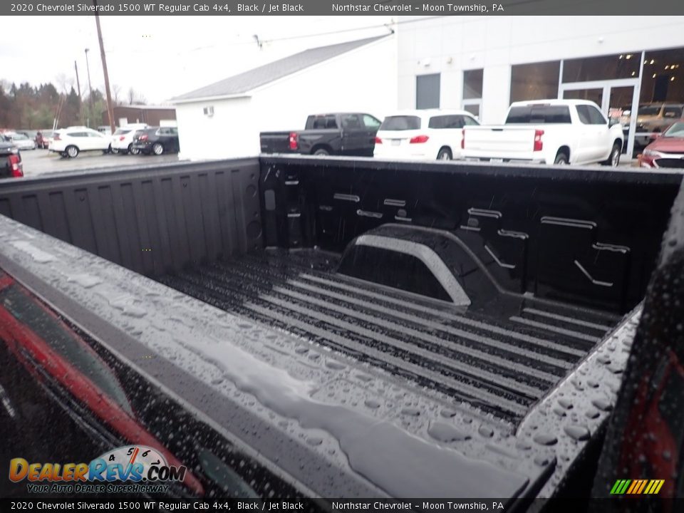 2020 Chevrolet Silverado 1500 WT Regular Cab 4x4 Black / Jet Black Photo #13
