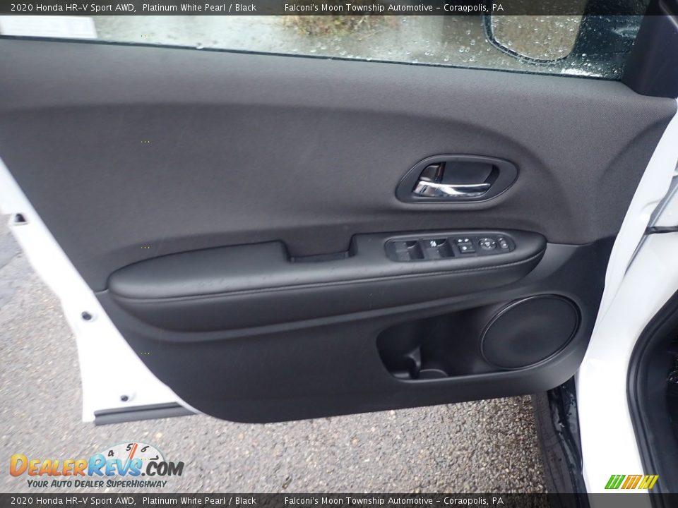 2020 Honda HR-V Sport AWD Platinum White Pearl / Black Photo #12