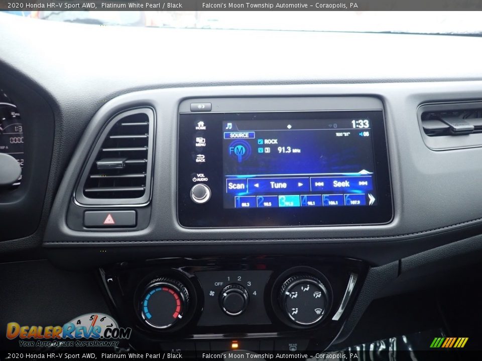 2020 Honda HR-V Sport AWD Platinum White Pearl / Black Photo #14