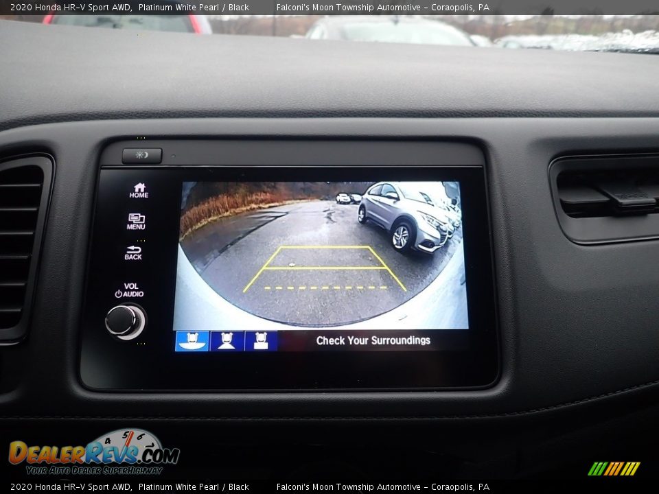 2020 Honda HR-V Sport AWD Platinum White Pearl / Black Photo #15