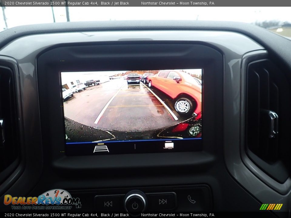 2020 Chevrolet Silverado 1500 WT Regular Cab 4x4 Black / Jet Black Photo #20